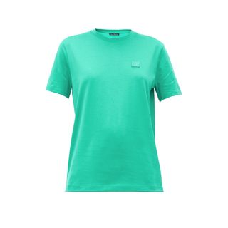 Acne + Ellison Face Cotton-Jersey T-shirt