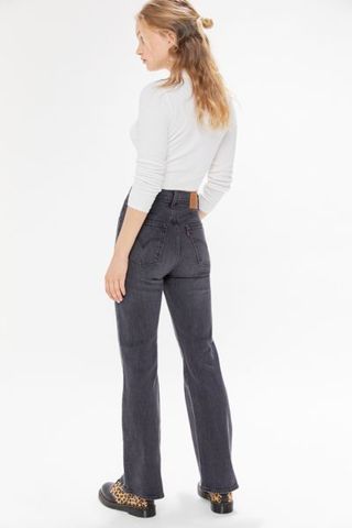 Levi's + Ribcage High-Waisted Flare Jean in You Only Live Twice