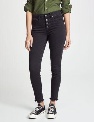 Madewell + Mid Rise Skinny Jeans