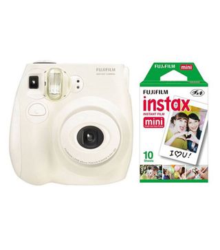 Fujifilm + Instax Mini 7S Instant Camera in White