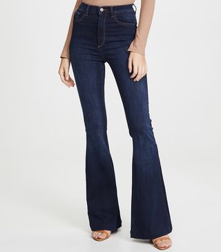 DL1961 + Rachel High Rise Flare Jeans