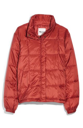 Madewell + Travel Buddy Packable Puffer Jacket