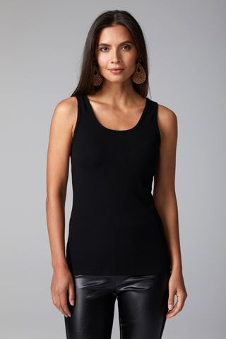 Franne Golde + The Perfect Ribbed Tank