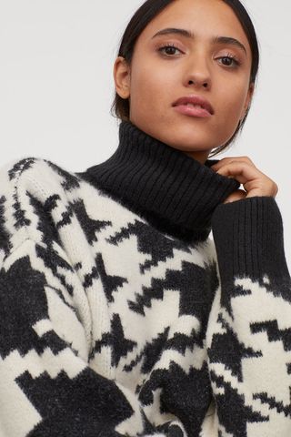 H&M + Jacquard-Knit Sweater
