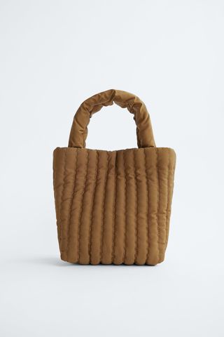 Zara + Quilted Bag
