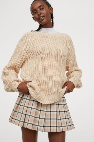 H&M + Chunky-Knit Sweater