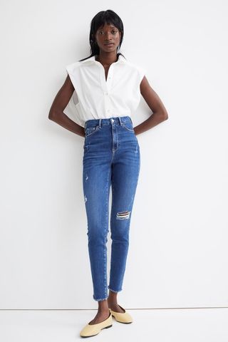 H&M + Curvy Fit Embrace Skinny Jeans