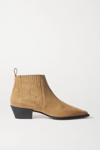 Aeydē + Bea Suede Ankle Boots