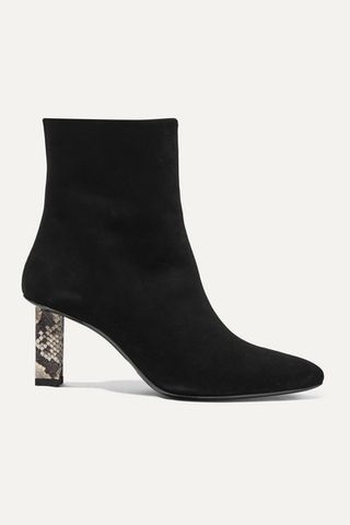 Staud + Brando Suede Ankle Boots