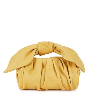 Rejina Pyo + Nane Yellow Leather Top Handle Bag