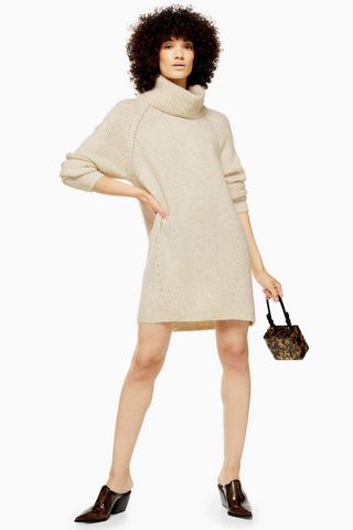 Topshop + Oat Super Soft Knitted Dress