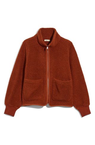 Madewell + Polartec Fleece Zip-Up Jacket