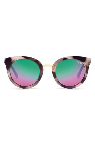 Quay Australia + Shook Cat Eye 51mm Sunglasses