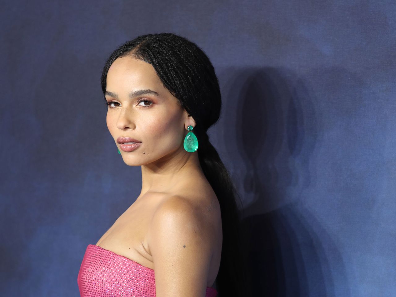 Zoë Kravitz's Unconventional Wedding Dress Is Stunning Who What Wear