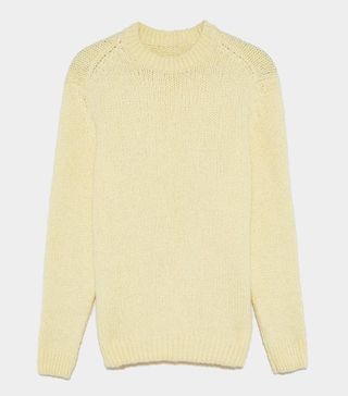 Zara + Coloured Textured Sweater