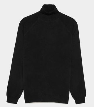 Zara + Sweater With a Roll Neck
