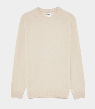 Zara + Basic Wool Blend Sweater