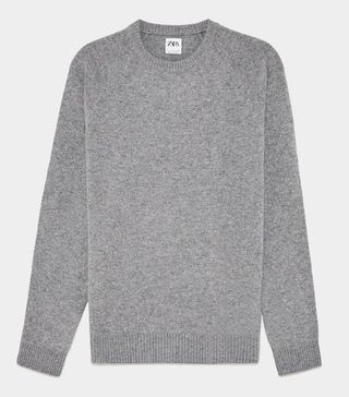 Zara + Basic Wool Blend Sweater
