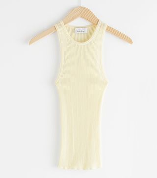 & Other Stories + Fitted Ribbed Tank Top