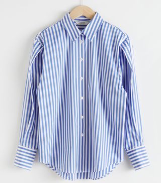 & Other Stories + Striped Relaxed Fit Shirt