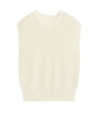 Arket + Knitted Cotton Top