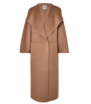Toteme + Annecy Oversized Wool and Cashmere-Blend Coat