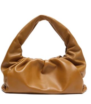 Bottega Veneta + The Shoulder Pouch Large Leather Bag