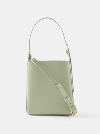 A.P.C. + Virginie Small Leather Cross-Body Bag