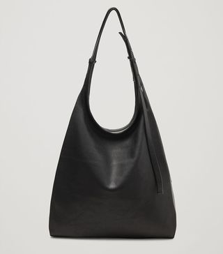 COS + Leather Shopper Bag