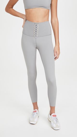 Weworewhat Active + Lace Up Leggings