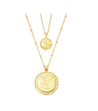 Missoma + Gold Ode to Rome Necklace Set