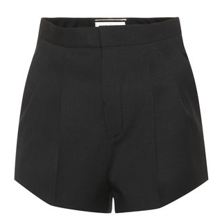 Saint Laurent + Wool Shorts