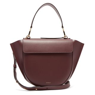 Wandler + Hortensia Medium Leather Shoulder Bag