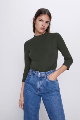 Zara + Fitted Top