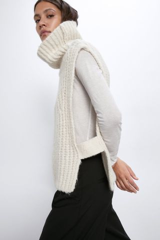 Zara + Wool and Alpaca Blend Vest