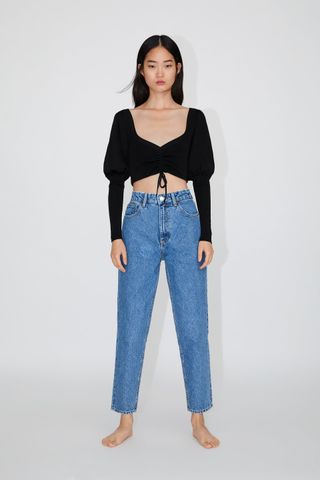 Zara + Mom Fit Jeans