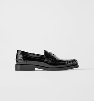 Zara + Leather Loafers