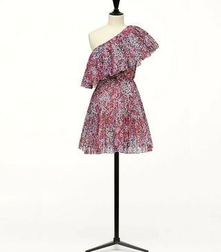 Giambattista Valli X H&M + loral One Shoulder Dress