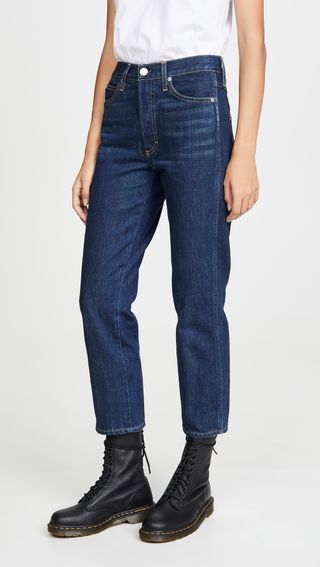 Amo + Loverboy High Rise Relaxed Straight Jeans