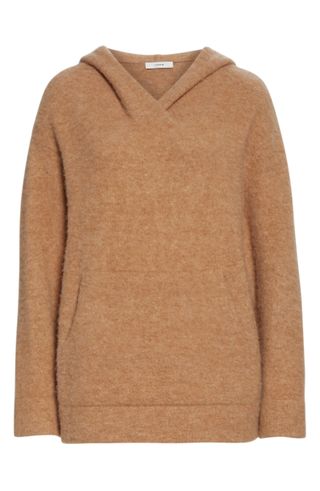 Vince + Oversize Hooded Wool & Alpaca Sweater