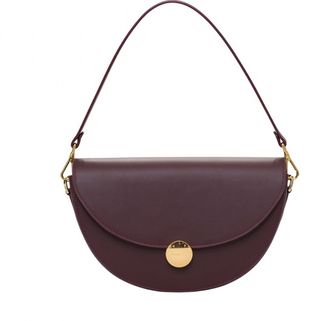 Agneel + Nora Shoulder Bag in Burgundy