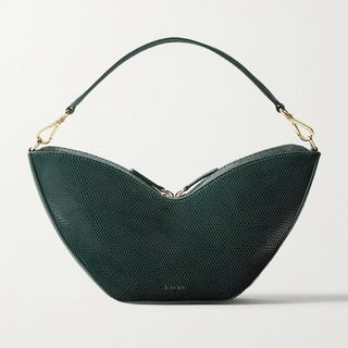 S.Joon + Tulip Leather Tote in Emerald