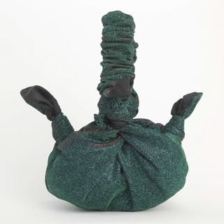 Roop + Furoshiki Bag in Green Glitter