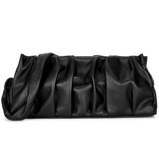 Elleme + Long Vague Black Leather Bag