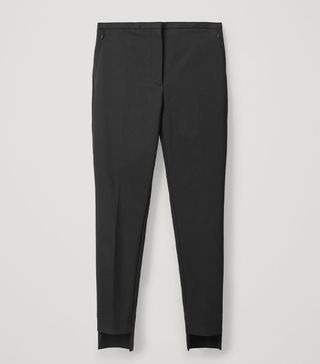 COS + Slim Fit Cotton-Mix Trousers