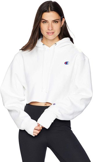 Champion + Reverse Weave Cropped Hoodie