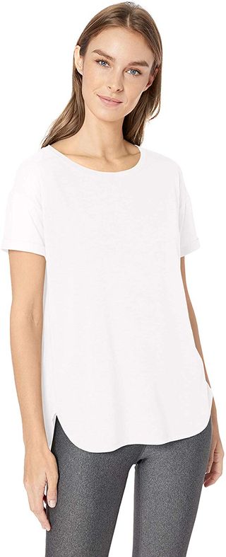 Amazon Essentials + Studio Relaxed-Fit Crew-Neck T-Shirt