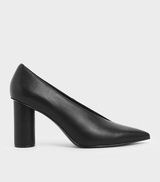 Charles & Keith + V-Cut Court Shoes