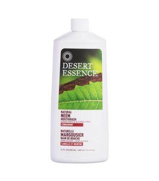 Desert Essence + Neem Mouthwash, Cinnamint