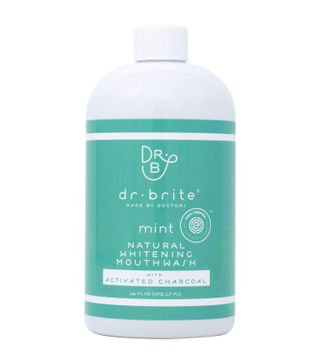 Dr. Brite + Natural Whitening Vitamin C Mouthwash with Mint and Activated Coconut Charcoal